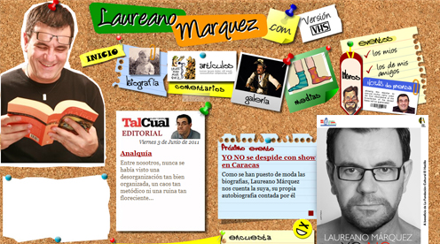 Re-Diseño de Página Web de Laureano Marquez
